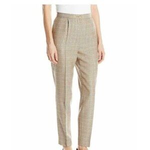 Pendleton Summer Weight Ankle Pants Womens 14 Wool-Lin Unlined $179 New